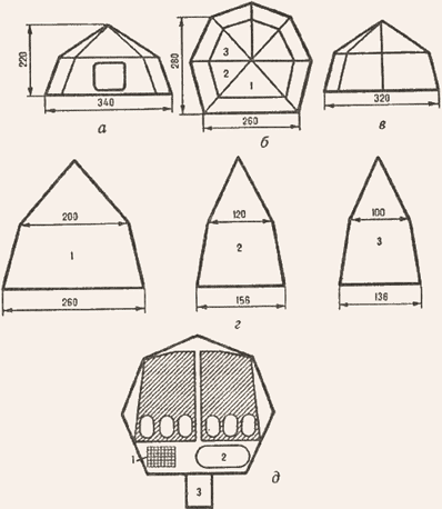 Семигранный шатер