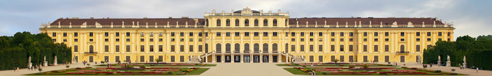 Резиденция австрийских императоров дворец Шёнбрунн в Вене