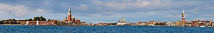 Город на островах Адриатического моря Венеция